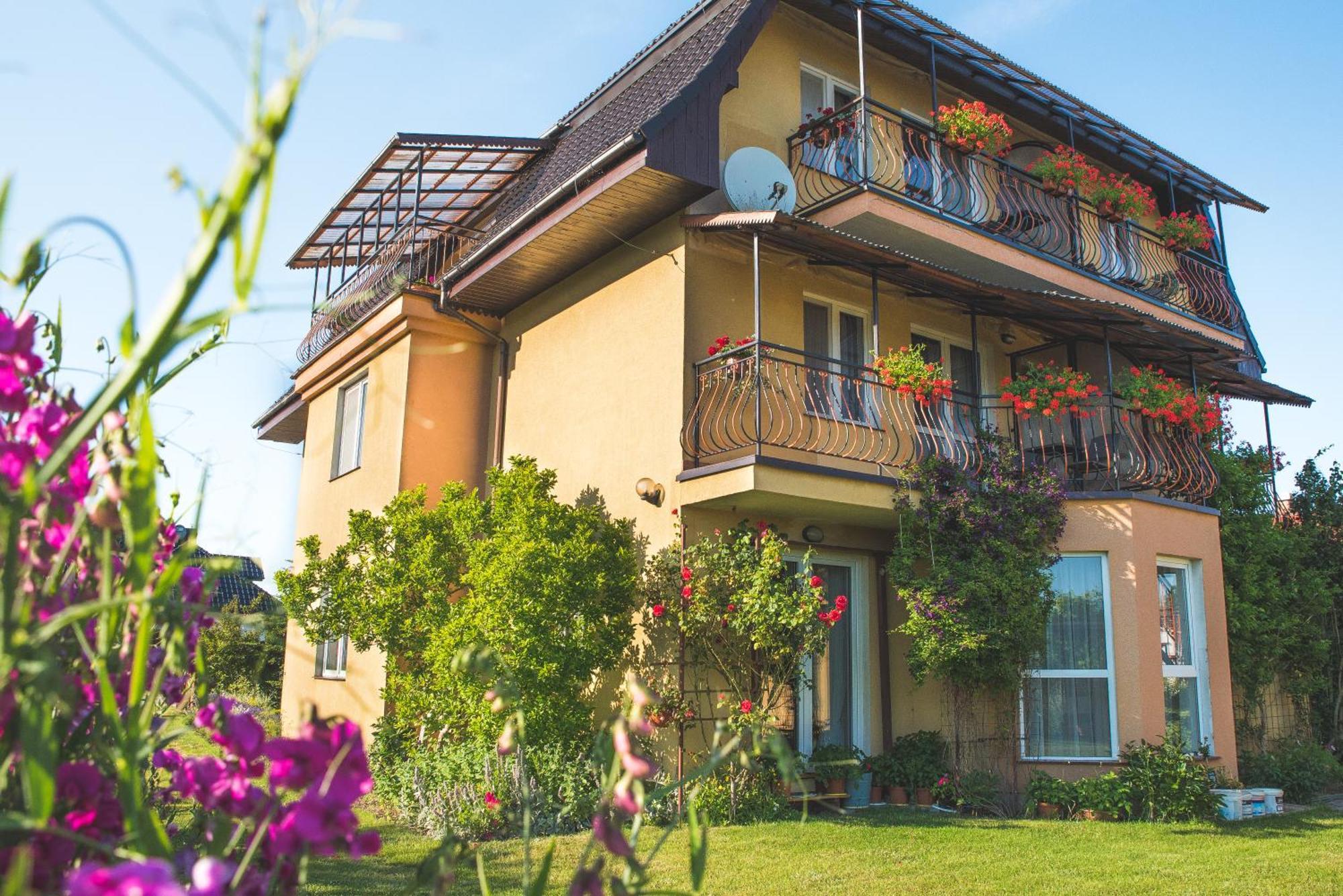 Pensjonat Lazur Wrzosowo  Bagian luar foto